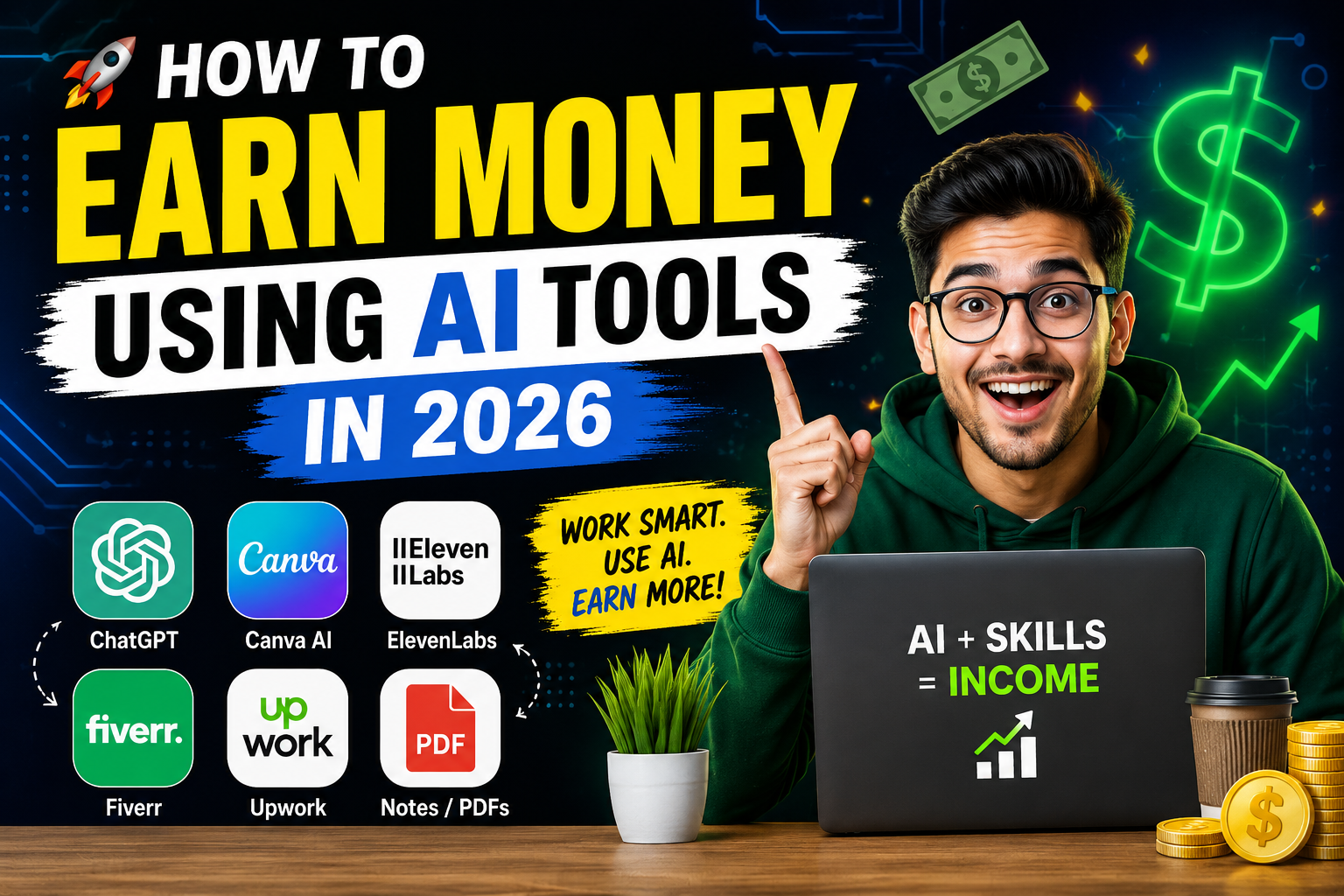 How to Earn Money Using AI Tools in 2026