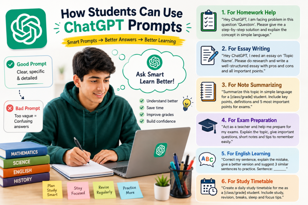 Best ChatGPT Prompts for Students